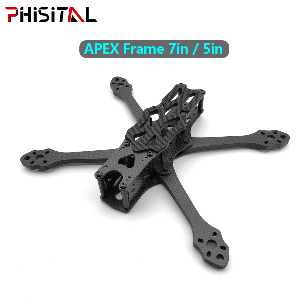 Drone Kit Beginner - ชุดโครงควอดคอปเตอร์คาร์บอนไฟเบอร์ APEX ขนาด 7 นิ้ว/6 นิ้ว/5