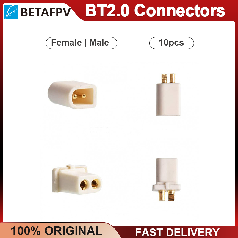 Drone Kit Beginner - 10PCS BETAFPV BT2.0 ปลั๊กตัวเชื่อมต่อชาย/หญิงชุด 1.0 กล้วย