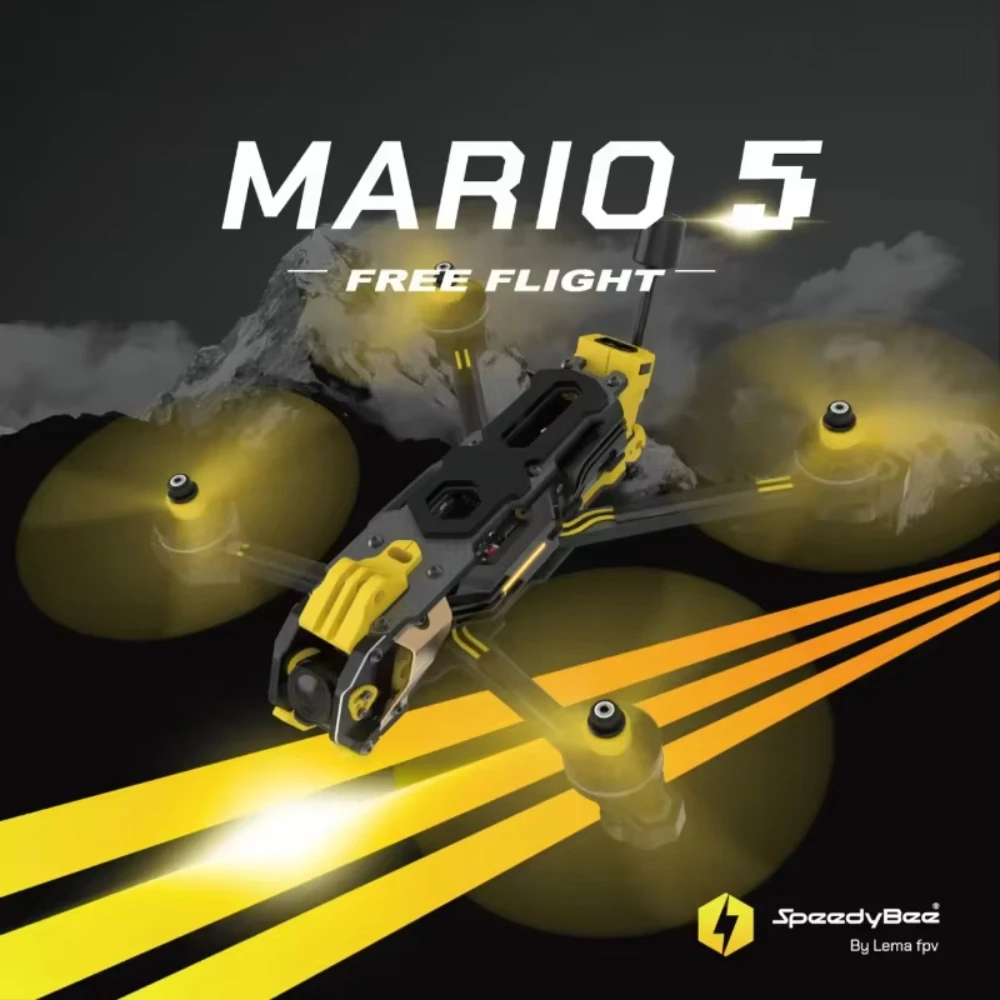 Drone Kit Racing - ชุดเฟรม Speedybee Mario 5 O4 รุ่น