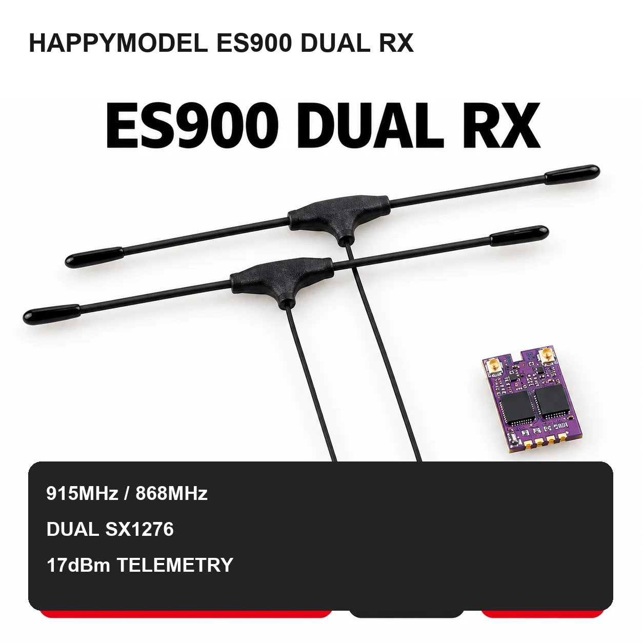 HappyModel ES900 ตัวรับสัญญาณ  - Drone Kit Long Range บทวิจารณ์และราคา